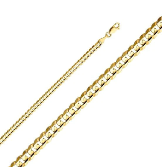 Gold Vermeil Curb Bracelet