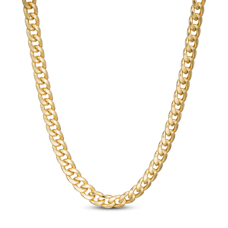 Gold Vermeil Miami Cuban Necklace