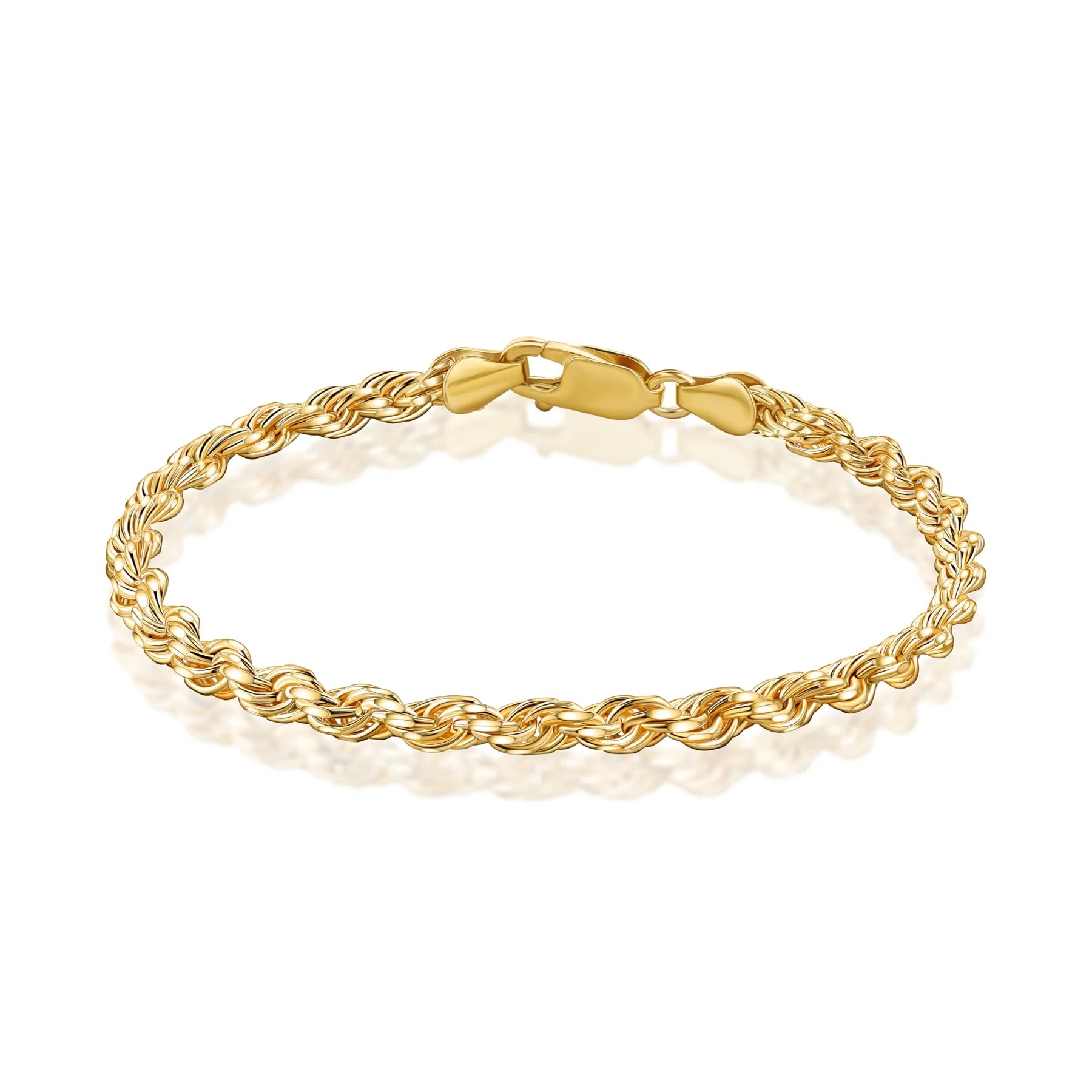 Gold Vermeil Rope Bracelet
