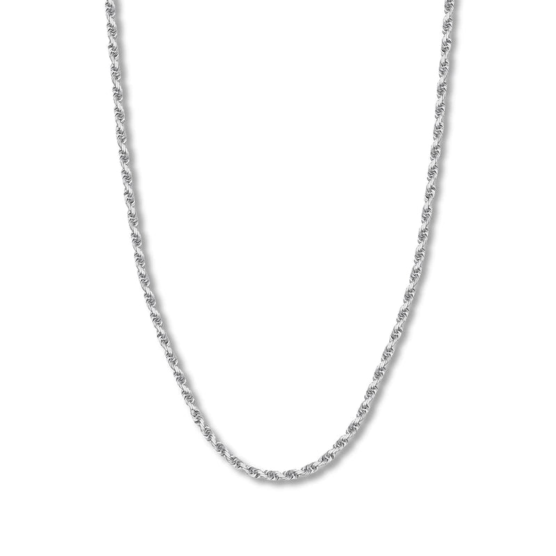 Sterling Silver Rope Necklace